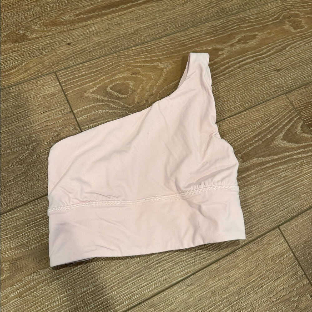 One shoulder lulu bra